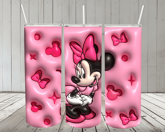 Cartoon 20oz Skinny Tumbler or Design