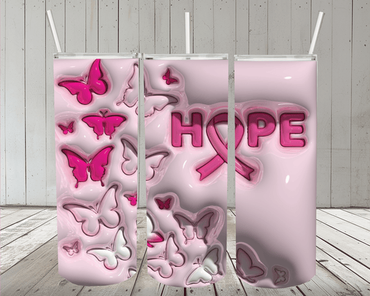 HOPE 20oz Skinny Tumbler or Design